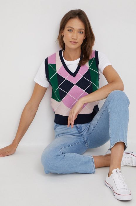 Безрукавка Pepe Jeans жіночий легкий колір барвистий