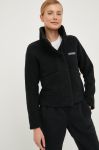 Кофта Columbia жіноча колір чорний перехідна