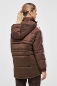 Куртка Guess жіноча колір коричневий зимова (3581714)