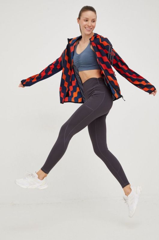 Вітровка adidas Performance Marimekko колір червоний перехідна фото 2