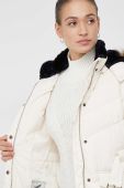 Пухова куртка Pepe Jeans Alisa жіноча колір бежевий зимова