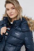 Куртка Pepe Jeans June жіноча колір синій зимова
