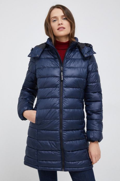 Куртка Pepe Jeans жіноча колір синій зимова (2719124)