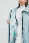 Куртка Guess жіноча колір бірюзовий зимова