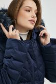 Пухова куртка Guess жіноча колір синій зимова (2817342)