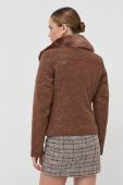 Куртка Guess жіноча колір коричневий перехідна (2732037)
