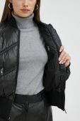 Куртка-бомбер Guess жіночий колір чорний зимова oversize
