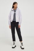Куртка Mustang жіноча колір фіолетовий перехідна