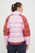 Спортивна пухова куртка adidas TERREX Utilitas колір рожевий
