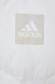 Пухова куртка adidas Performance жіноча колір білий зимова