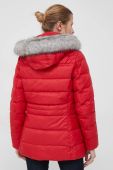 Пухова куртка Tommy Hilfiger жіноча колір червоний зимова (2736112)