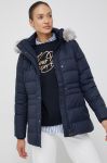 Пухова куртка Tommy Hilfiger жіноча колір синій зимова (2736122)