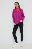 Бігова куртка Fila Racine колір фіолетовий перехідна