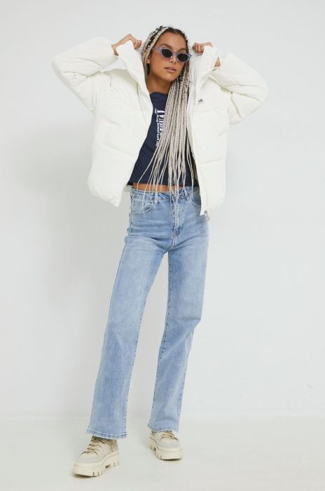 Куртка Fila жіноча колір бежевий зимова (2665510)