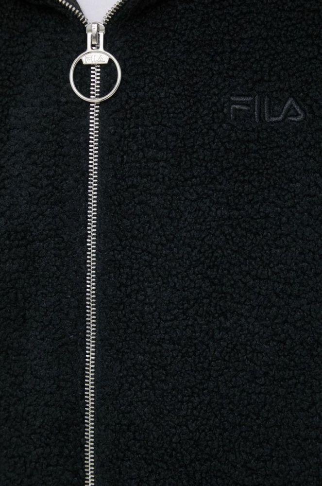 Куртка Fila жіноча колір чорний перехідна (2672364) фото 5