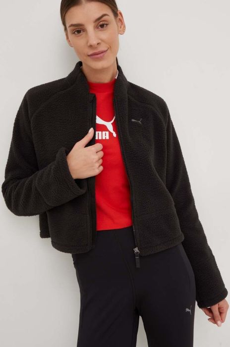 Спортивна кофта Puma Studio колір чорний