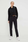 Кофта The North Face Womens Denali Crop жіноча колір чорний