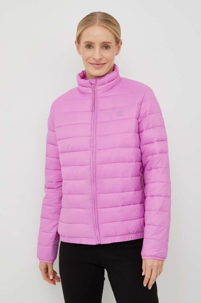 Куртка Billabong жіноча колір фіолетовий перехідна