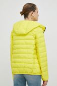 Куртка BOSS жіноча колір жовтий перехідна