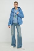 Куртка BOSS жіноча перехідна колір блакитний (2796714)