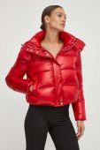 Пухова куртка Patrizia Pepe жіноча колір червоний зимова