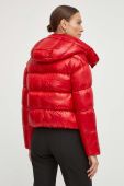 Пухова куртка Patrizia Pepe жіноча колір червоний зимова