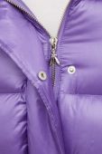 Пухова куртка Patrizia Pepe жіноча колір фіолетовий зимова