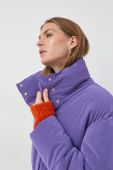Куртка Patrizia Pepe жіноча колір фіолетовий зимова