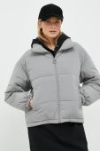 Куртка Sisley жіноча колір сірий зимова oversize