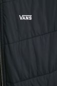 Куртка Vans жіноча колір чорний перехідна