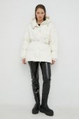 Пухова куртка Miss Sixty жіноча колір бежевий зимова