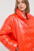 Куртка Pinko жіноча колір помаранчевий зимова oversize
