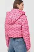 Куртка Pinko жіноча колір рожевий зимова (2694456)