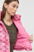 Куртка Pinko жіноча колір рожевий зимова (2694456)