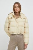 Куртка Pinko жіноча колір чорний зимова oversize (2684694)