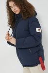 Пухова куртка After Label жіноча колір синій зимова oversize