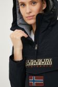 Куртка Napapijri жіноча колір чорний зимова (2503899)