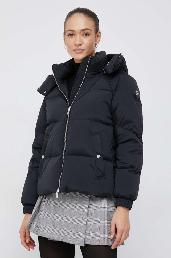 Пухова куртка Woolrich Alsea жіноча колір чорний зимова CFWWOU0699FRUT1148-100