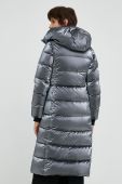 Пухова куртка Hetrego жіноча колір сірий зимова (2836289)