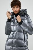 Пухова куртка Hetrego жіноча колір сірий зимова (2836289)