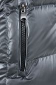 Пухова куртка Hetrego жіноча колір сірий зимова (2836289)