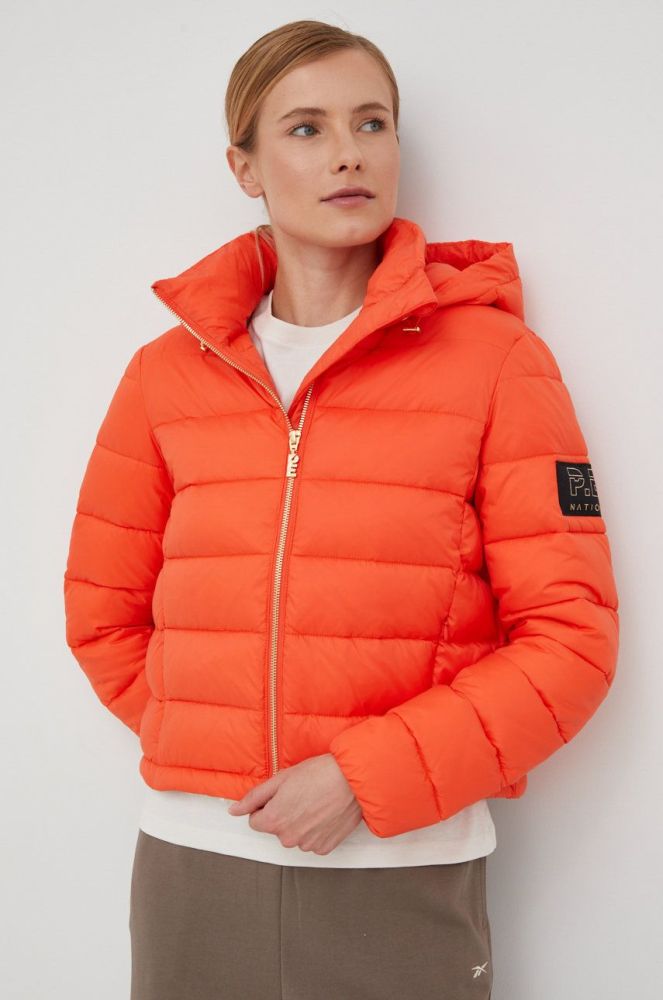 Куртка P.E Nation жіноча колір помаранчевий зимова (2616911)