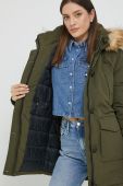 Куртка Superdry жіноча колір зелений зимова (2597078)