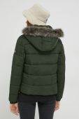Куртка Superdry жіноча колір зелений зимова (2821122)