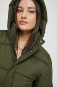Куртка Superdry жіноча колір зелений зимова oversize