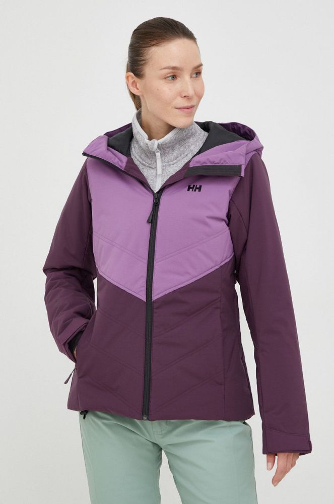 Гірськолижна куртка Helly Hansen Alpine колір фіолетовий