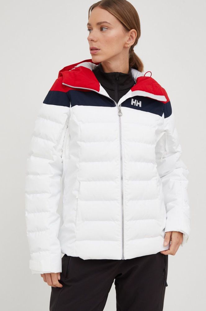 Helly Hansen гірськолижна куртка Imperial колір білий