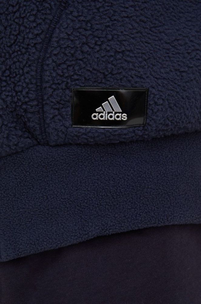 Кофта adidas жіноча колір синій фото 5