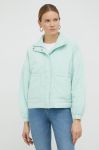 Куртка Lee жіноча колір зелений перехідна oversize