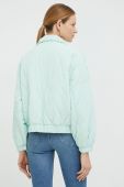 Куртка Lee жіноча колір зелений перехідна oversize
